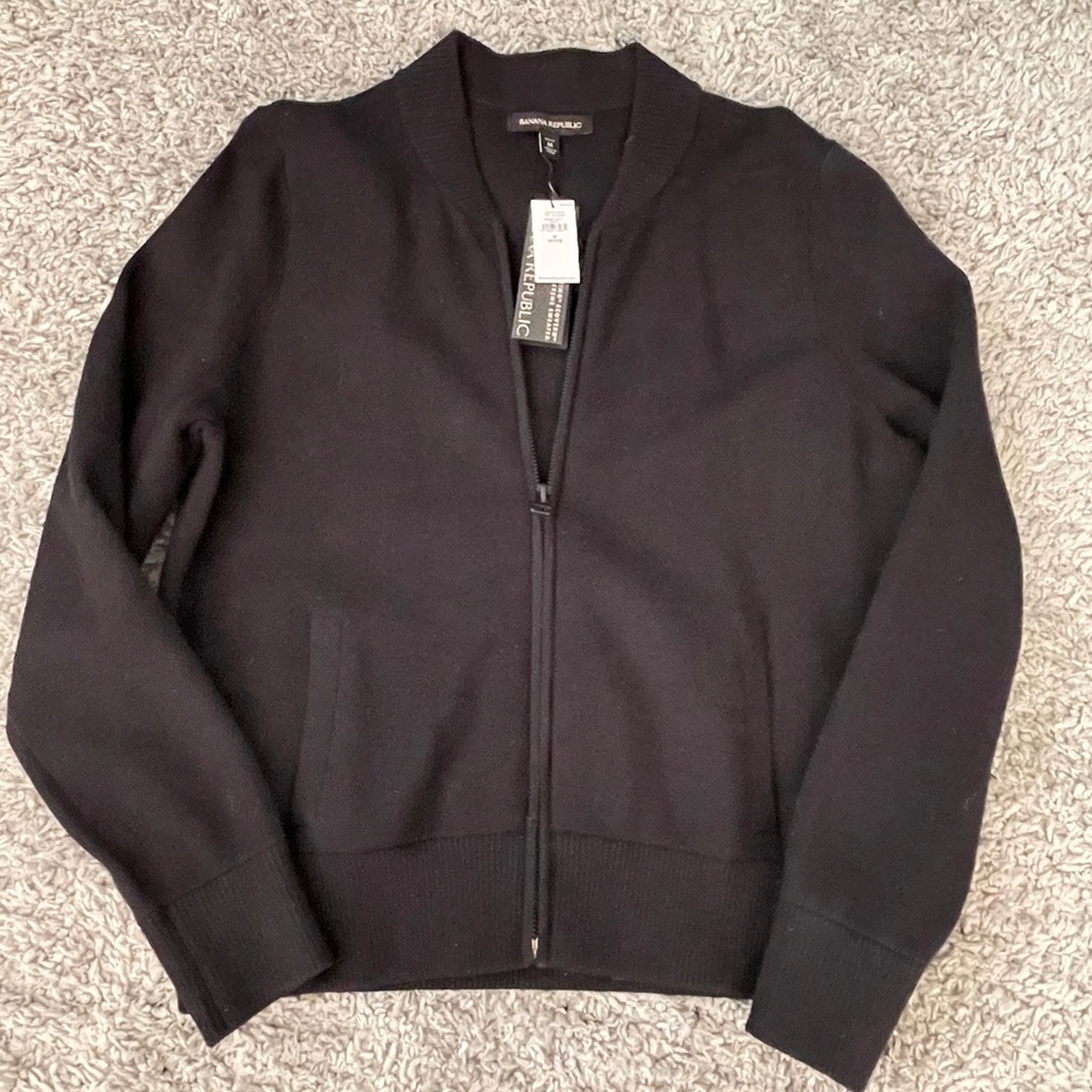 Banana Republic Sweater, Bomber Style